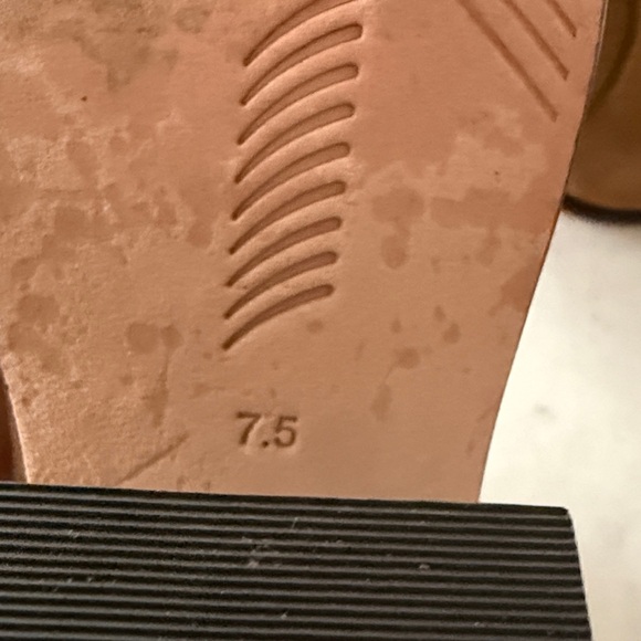 PAIGE Women's Porter Pull On Western High Heel Boots Suede, Leather Size 7.5 - Picture 7 of 7